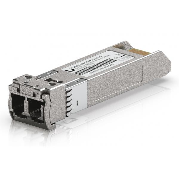 Ubiquiti UACC-OM-SFP10-1330 modulo del ricetrasmettitore di rete Fibra ottica 11300 Mbit/s SFP+ 1310 nm (SFP+ transceiver for CWDM - supports 10G connections up - to 20 km using single-mode fiber wit