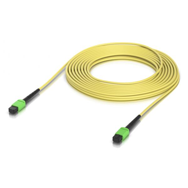 Ubiquiti UACC-OFC-SA-MPMP-10M cavo InfiniBand e in fibra ottica Giallo (Indoor OS2 single-mode fiber - patch cable with MPO-12 Type - B APC connectors designed for 100G applications. 10M - Warranty: