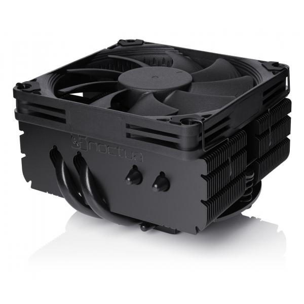 Noctua NH-L9X65 CHROMAX.BLACK sistema di raffreddamento per computer Processore Dissipatore di calore/Radiatore 9,5 cm Nero 1 pz (warehouse linden----Noctua NH-L9x65 ch)