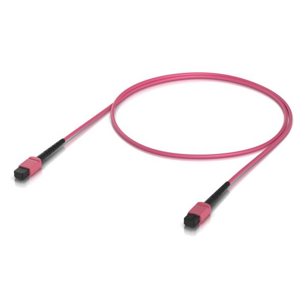 Ubiquiti UACC-OFC-MA-MPMP-1M-10 cavo InfiniBand e in fibra ottica Rosa (Indoor OM4 multi-mode fiber - patch cable with MPO-12 Type - B UPC connectors designed for 100G applications. 1M, 10 pack - War