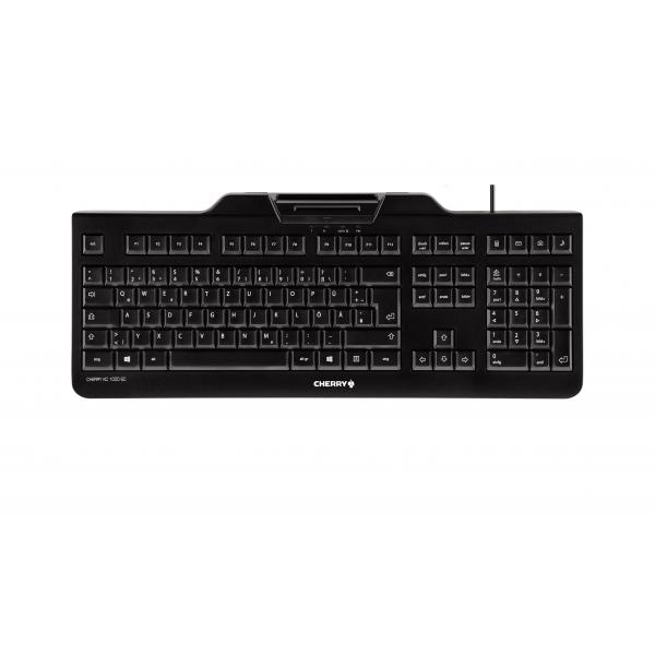 CHERRY KC 1000 SC tastiera Universale USB QWERTY Inglese UK Nero (CHERRY KC 1000 SC UK-ENGLISH - ) - Versione UK