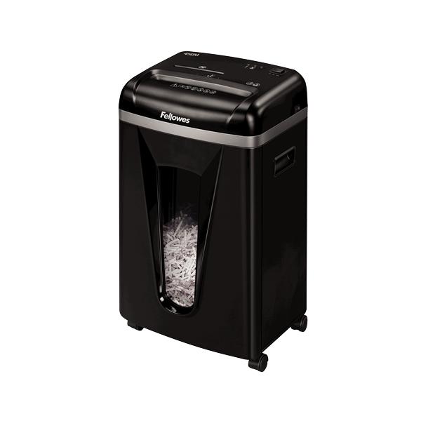 Fellowes Powershred 450M distruggi documenti Triturazione incrociata 22 cm Nero (Powershred 450M Shredder [Micro Cut] 230v UK)