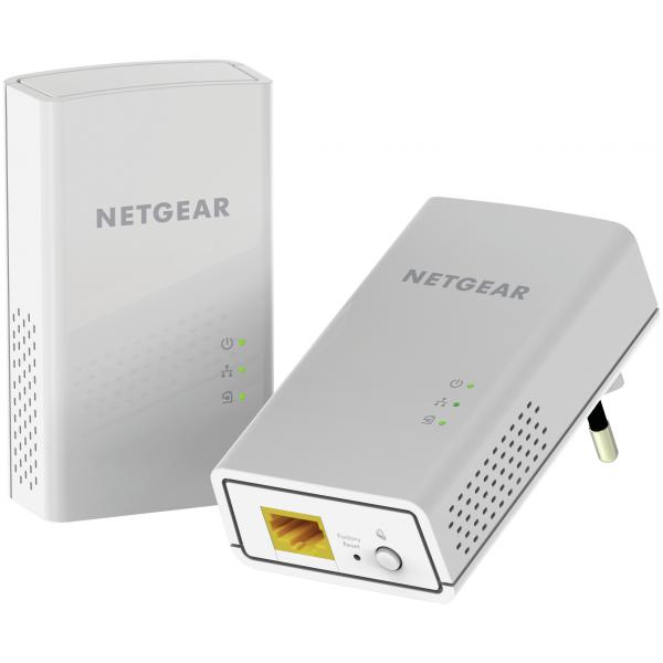 NETGEAR PLW1000 1000 Mbit/s Collegamento ethernet LAN Wi-Fi Bianco (POWERLINE WLAN 1000 SET - .)