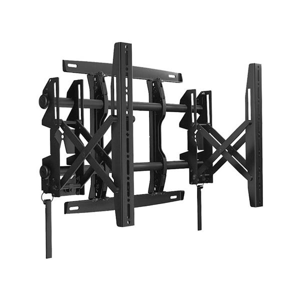 Chief MSMVU Supporto per display espositivi Nero (Chief - Medium FUSION Micro-Adjustable Pull-Out Mount)