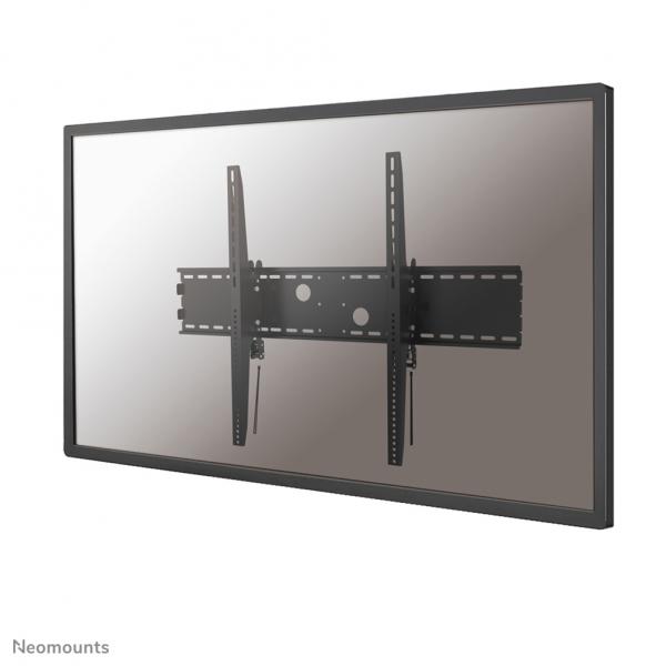 Neomounts LFD-W2000 Supporto TV a parete 60-100 - inclinabile (LFD-W2000, Tiltable Wall - Mount for 60-100 Displays, - Max 125kg, VESA 200x200-1000x800, D:13cm, -Black 60 - 100, max. 125kg - Warranty