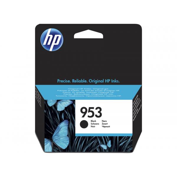 HP Cartuccia di inchiostro originale nero 953 (INK CARTRIDGE NO 953 BLACK - DE/FR/NL/BE/UK/SE/IT)
