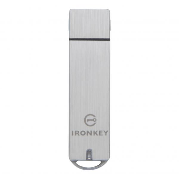 Kingston Technology IronKey 64GB Basic S1000 Encrypted USB 3.0 FIPS 140-2 Level 3 (IronKey Basic S1000 - Chiavetta USB - crittografato - FIPS 140-2 Level 3 - 64 GB - USB 3.0 - Compatibile TAA)