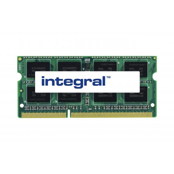 Integral IN3V8GNAJKX memoria 8 GB 1 x 8 GB DDR3 204-pin SO-DIMM (8GB LAPTOP RAM MODULE DDR3 1600MHZ PC3-12800 UNBUFFERED NON-ECC SODIMM 1.5V 512X8 CL11 INTEGRAL)
