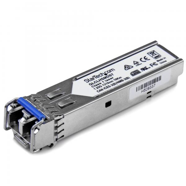StarTech.com Cisco GLC-LH-SMD Compatibile Ricetrasmettitore SFP - 1000BASE-LX/LH (GIGABIT FIBER SFP SM MM LC - CISCO GLC LH SMD COMPATIBLE)