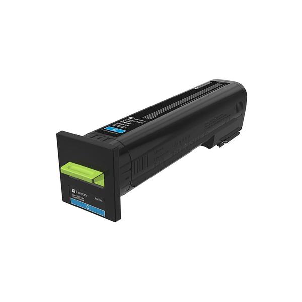 Lexmark 82K2UCE cartuccia toner 1 pz Originale Ciano (CORPORATE TONER CARTRIDGE CYAN - 82K2UCE 55K PAGES UHC F/CX860)
