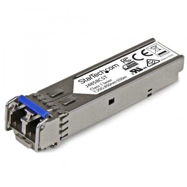 StarTech.com HP J4858C Compatibile Ricetrasmettitore SFP - 1000BASE-SX (GIGABIT FIBER SFP TRANSCEIVER - J4858C COMPATIBLE - MM LC)