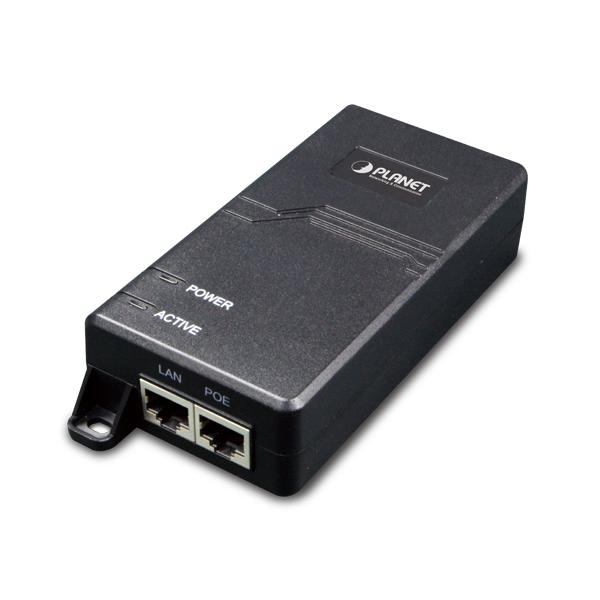 PLANET POE-163 adattatore PoE e iniettore Fast Ethernet, Gigabit Ethernet 53 V (IEEE802.3at High Power PoE+ - Gigabit Ethernet Injector - 30W [All-in-one Pack] - Warranty: 36M)