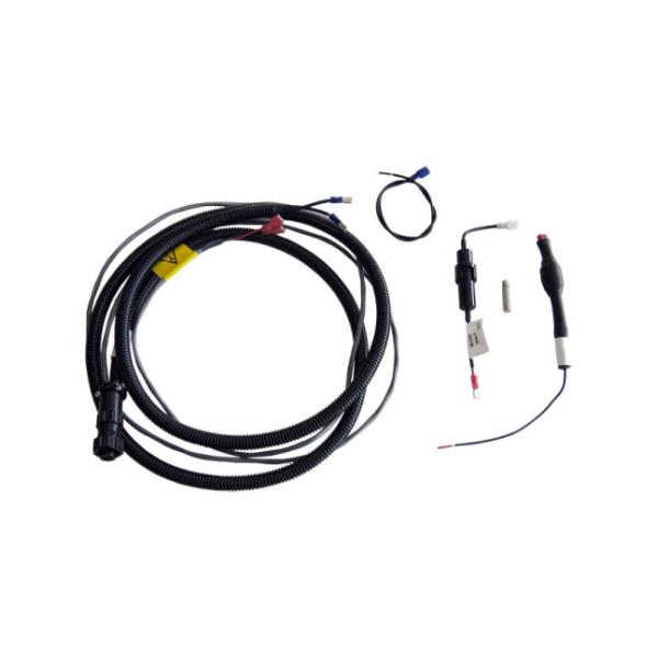 Motorola CA1220 cavo di alimentazione Nero 1,8 m (POWER EXTENSION CABLE PSION - 6IN WATERPROOF SCREEN BLANKING)