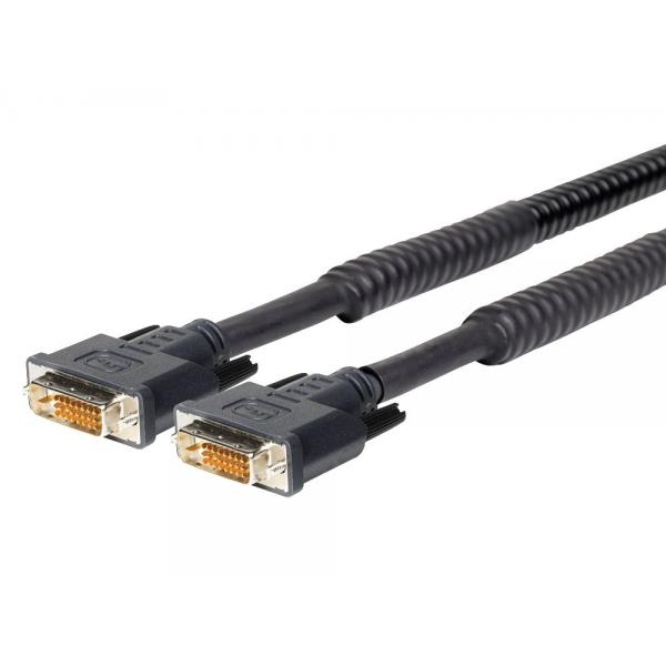 Vivolink PRODVIAM10 cavo DVI 10 m DVI-D Nero (PRO DVI-D ARMOURING CABLE - . - Warranty: 1188M)