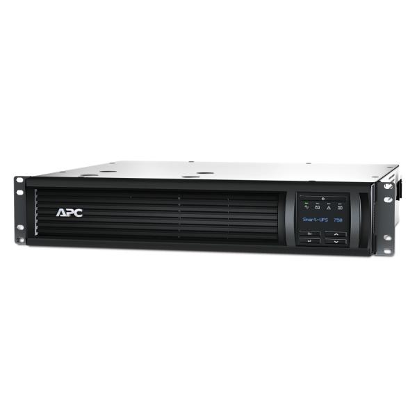 APC Smart-UPS 750VA gruppo di continuità [UPS] A linea interattiva 0,75 kVA 500 W 4 presa[e] AC (SMT750RMI2U + NC - .)