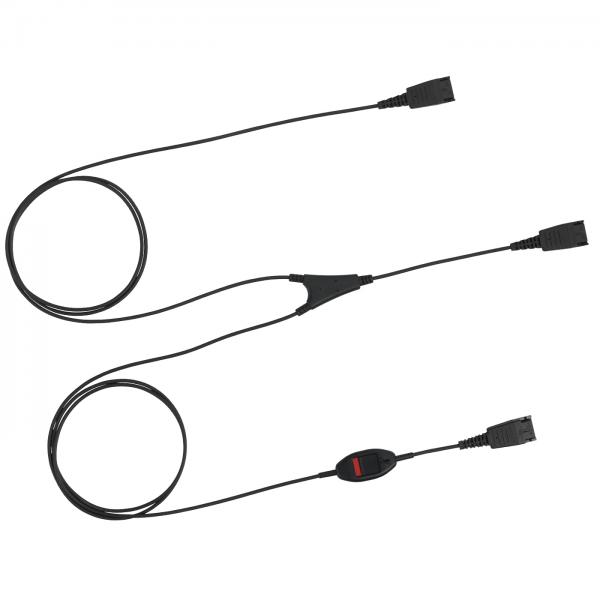 Jabra 8800-02-01 accessorio per cuffia Cavo (GN JABRA SUPERVISOR QD CORD MUTE)