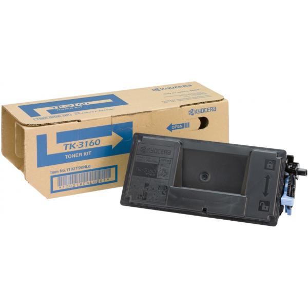 KYOCERA TK-3160 cartuccia toner 1 pz Originale Nero (Toner Black TK-3160 - Pages 12.500 - Warranty: 12M)