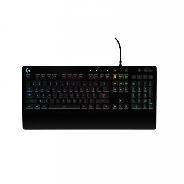 Logitech G 920-008090 tastiera Gaming USB QWERTY Nordic Nero (Logitech Prodigy G213 - GamingTastatur)