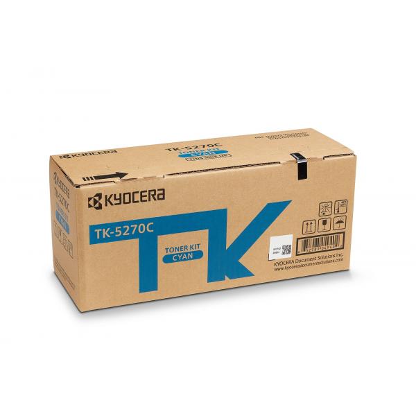 KYOCERA TK-5270C cartuccia toner 1 pz Originale Ciano (Toner Kyocera TK-5270 Cyan)