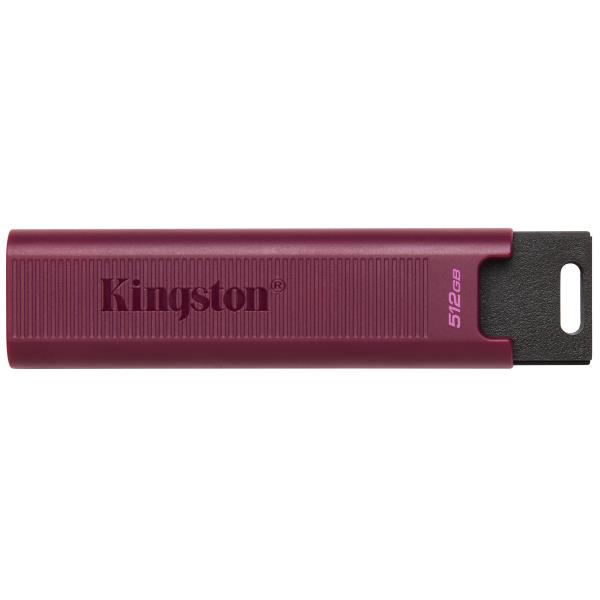 Kingston Technology DataTraveler 512GB Max Type-A 1000R/900W USB 3.2 Gen 2 (512GB USB 3.2 DATATRAVELER MAX)