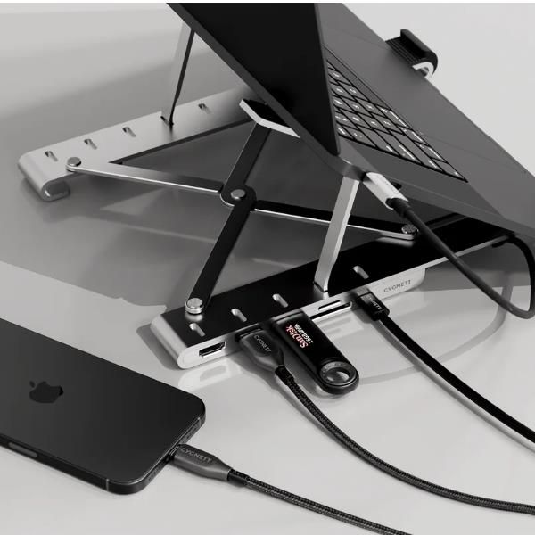UNITE 7IN1 HUB WITH FOLDING LAPTOP