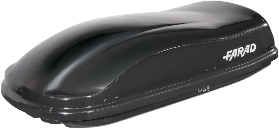 BOX BAULE FARAD 400LT NERO OPACO MARLIN DOPPIA APERTURA