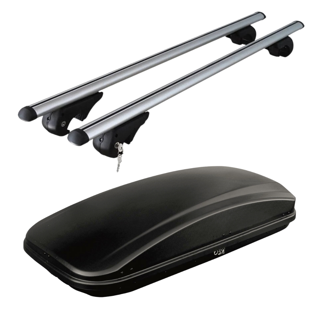 Barre per auto ACURA TSX II CU2 Sportwagon 5p dal 11>14 rails piu box 430lt