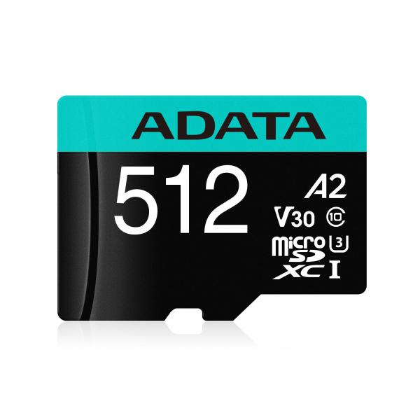 ADATA Premier Pro 512 GB MicroSDXC Classe 10 (ADATA Premier Pro V30S - flashhukommel)