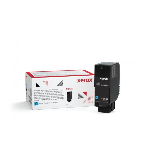 Xerox Cartuccia toner Ciano a Capacità standard da 6000 Pagine per Stampante a colori ® VersaLink® C620/multifunzione a colori ® VersaLink® C625 [006R04617] (VERSALINK C625 CYAN STANDARD - CAPACITY T