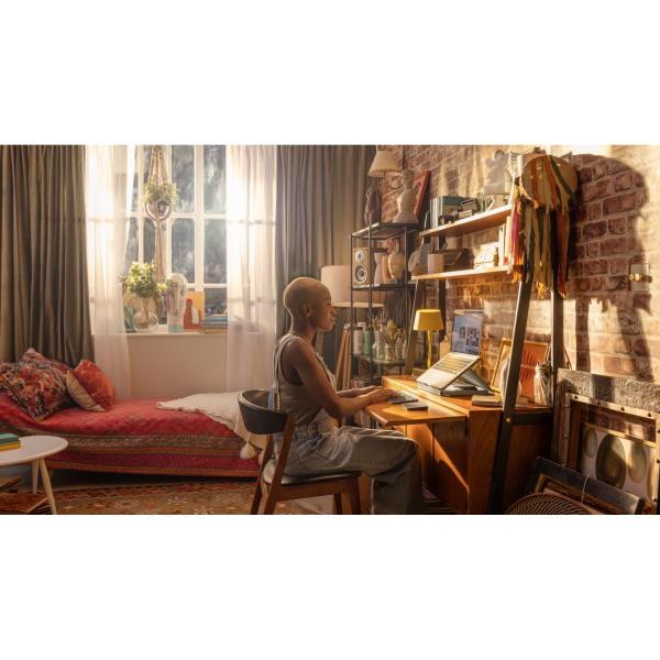 Logitech Casa (Logitech Casa Pop-Up Desk - Keyboard and touchpad set - wireless - Bluetooth LE - nordic calm)