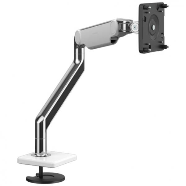 Humanscale M2.1 Scrivania Alluminio, Bianco (Humanscale M2.1, Bolt Through, White)