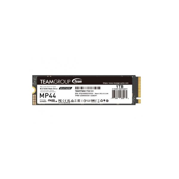 Team Group MP44L TM8FPW001T0C101 drives allo stato solido 1 TB M.2 PCI Express 4.0 NVMe (SSD Team MP44 M.2 1TB PCIe G4x4 2280)