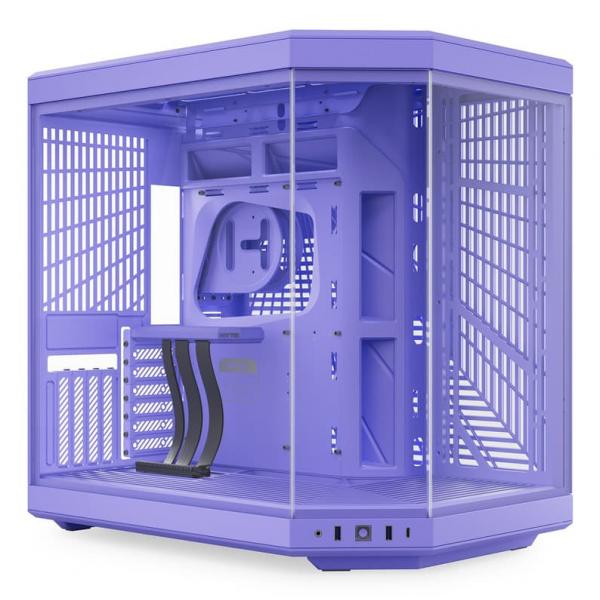 HYTE Y70 Midi Tower Viola (HYTE Y70 MID TOWER CASE TARO MILK)