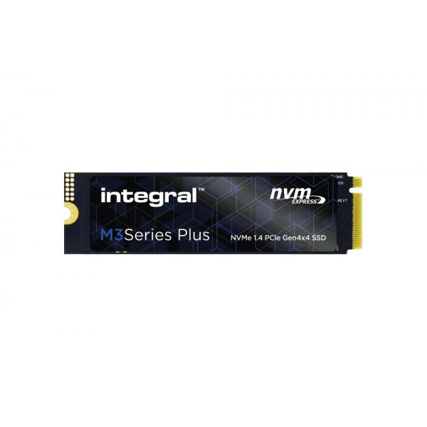 Integral AC049367-IN drives allo stato solido 500 GB M.2 PCI Express 4.0 NVMe TLC (500GB SSD M.2 2280 NVME 1.4 PCIe Gen4 x4 R-5000MBs W-2600MBs IOPS R-360K W-520K TBW 220 M3 PLUS INTEGRAL)