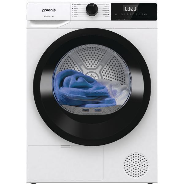 Gorenje DHNE83 asciugatrice Libera installazione Caricamento frontale 8 kg Bianco (Gorenje Trockner DHNE83 8kg A+++ wh)