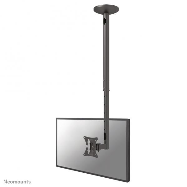 Neomounts FPMA-C050BLACK Supporto monitor/TV a soffitto 10-30 - alt. 60-85 cm (FPMA-C050BLACK, Ceiling Mount - for 1 x 10-30 - Display/Monitor, Max 20kg, VESA 50x50 - 100x100, Height Adjustable: 60-8