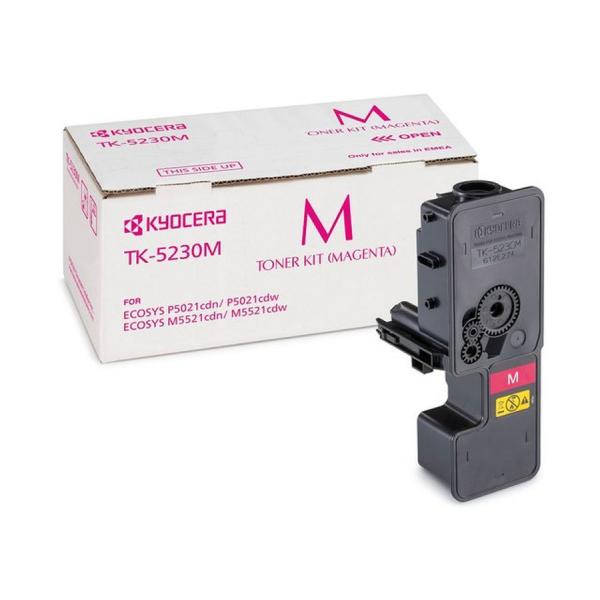 KYOCERA TK-5230 cartuccia toner 1 pz Originale Magenta (Tk-5230M Toner Cartridge 1 - Pc[S] Original Magenta - Warranty: 12M)