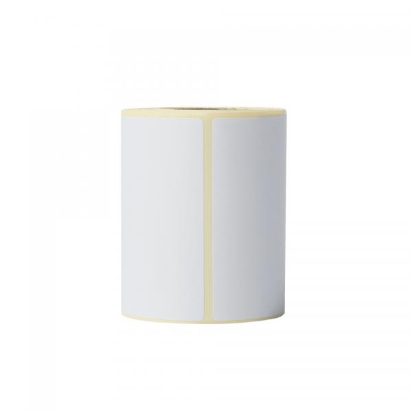 Brother BDE-1J044076-066 etichetta per stampante Bianco Etichetta per stampante autoadesiva (DIRECT THERMAL DIE-CUT PAPER LA - BOX OF 8 ROLLS)