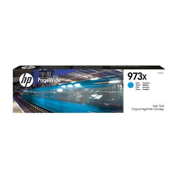 HP 973X HIGH YIELD CYAN PAGEWIDE