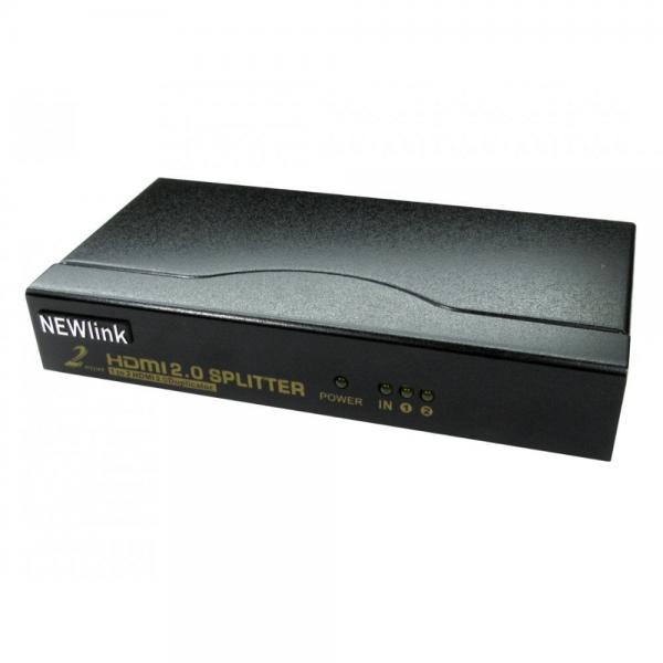 Cables Direct NLHDSP202-HD2 ripartitore video HDMI 2x HDMI (2 Port HDMI V2 4k@60Hz Splitter)
