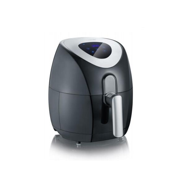 Severin 2430 Singolo 3,2 L Indipendente 1500 W Friggitrice ad aria calda Nero, Acciaio inox (Severin FR 2430 frituregryde Enkelt 3,)