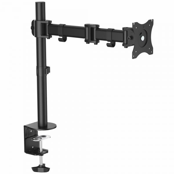 StarTech.com Braccio Articolato per Monitor da Scrivania - Accaio robusto (DESK MOUNT MONITOR ARM SINGLE - ERGONOMIC VESA MOUNT STAND)