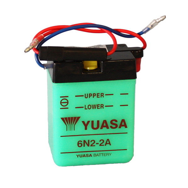 BATTERIA YUASA 6N2-2A-1 6V/2AH