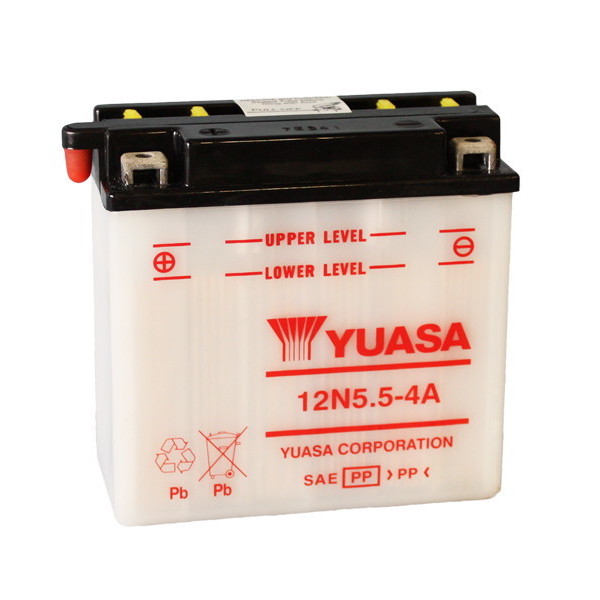 BATTERIA YUASA 12N5.5-4A 12V/6AH