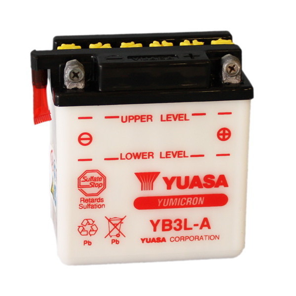 BATTERIA YUASA YB3L-A 12V/3AH