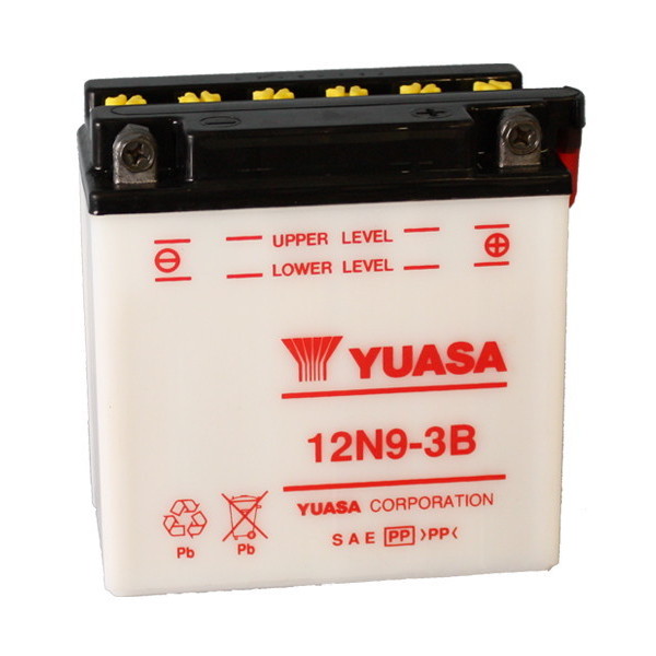 BATTERIA YUASA 12N9-3B 12V/9AH