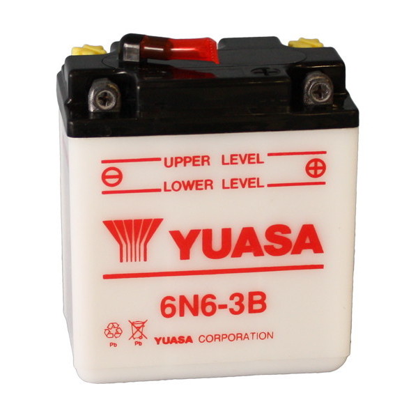 BATTERIA YUASA 6N6-3B 6V/6AH