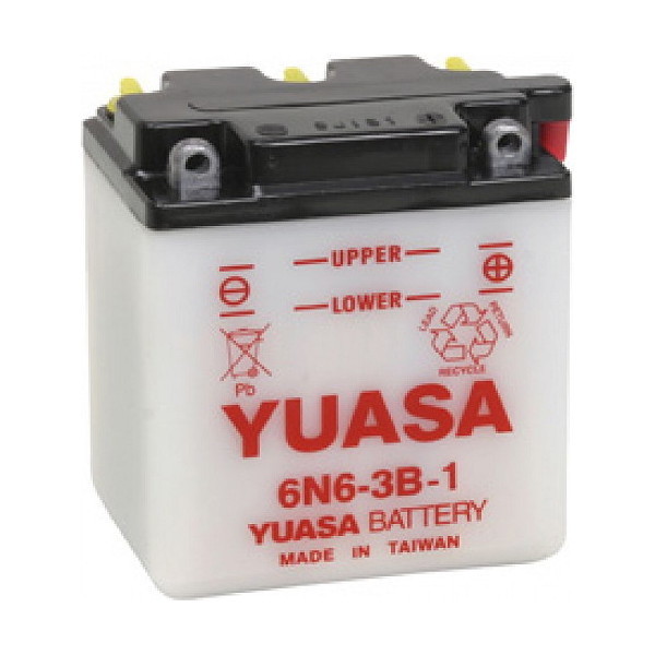 BATTERIA YUASA 6N6-3B-1 6V/6AH