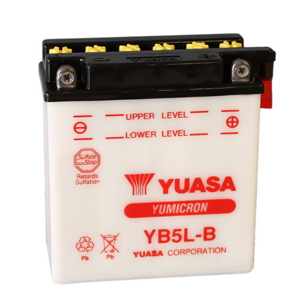 BATTERIA YUASA YB5L-B 12V/5AH