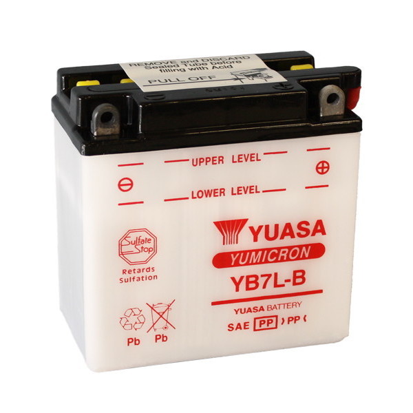 BATTERIA YUASA YB7L-B 12V/8AH